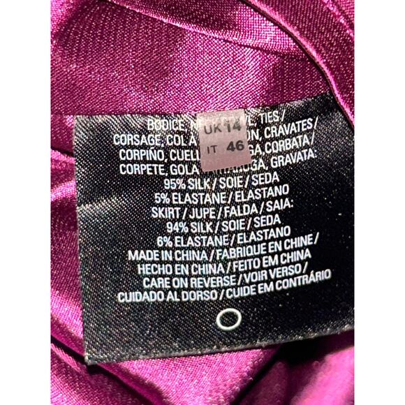 Elie Tahari Old Money Up Town Silk Leopard Animal Print Tie Dye Sleeveless Dress - Picture 9 of 9